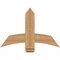 Ekena Millwork Bellingham Timber Gable Bracket, Western Red Cedar, 36"W x 24"H x 3 1/2"D x 5 1/2"F, 16/12 Pitch GBW036X24X0406BEL00SWR - alternate 1